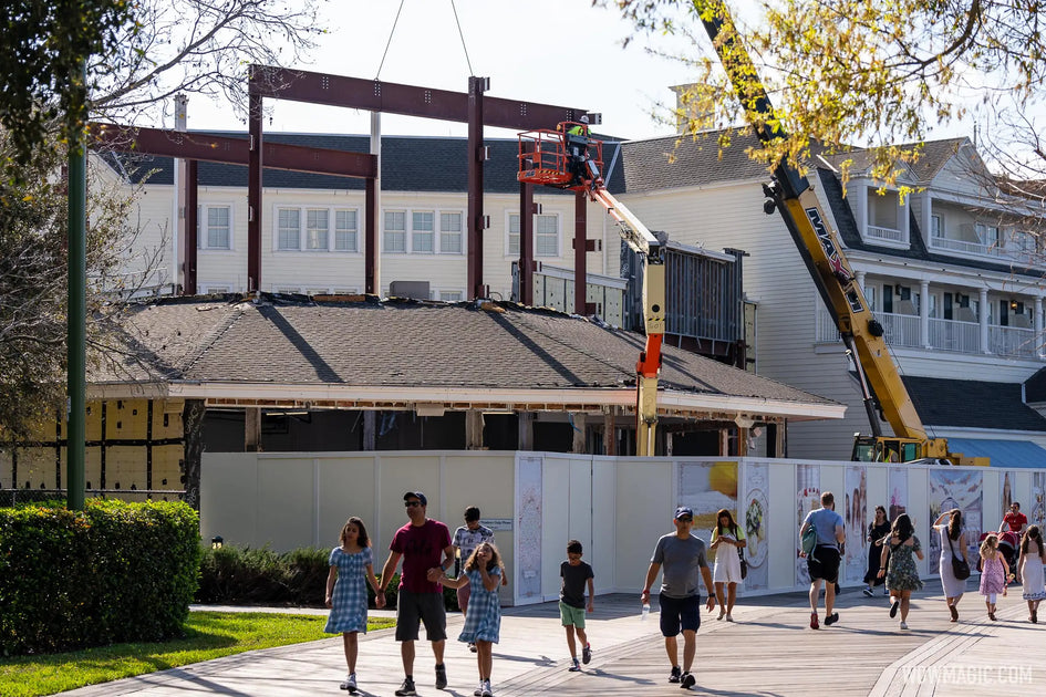 Work continues on The Cake Bake Shop at Disney's BoardWalk The Cake