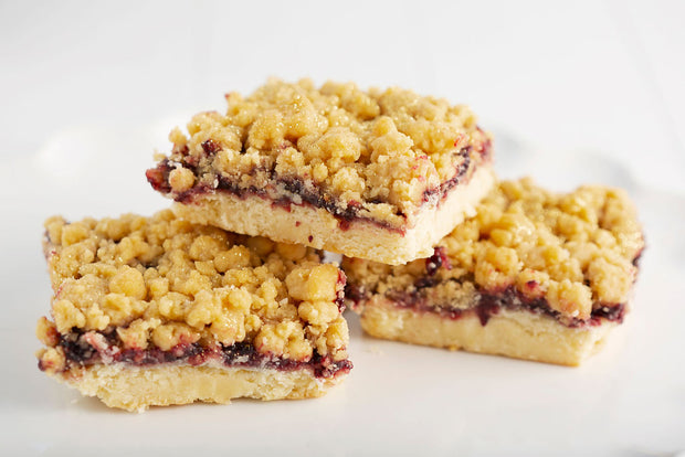 Blackberry Jam Crumble Bar