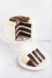 Gluten-Free Black & White Cake