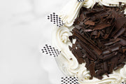 Gluten-Free Black & White Cake