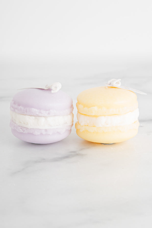 Macaron Scented Candle Set – Lavender & Camomile