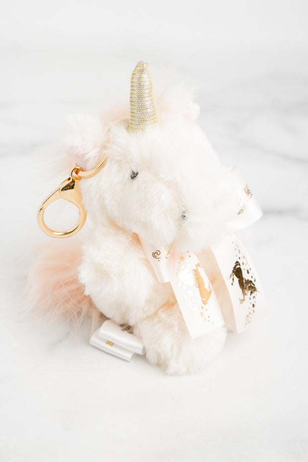 Buttercream Plush Keychain