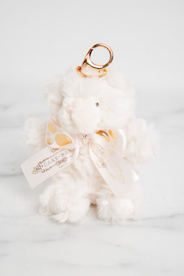 Bubbles The Bear Plush Keychain
