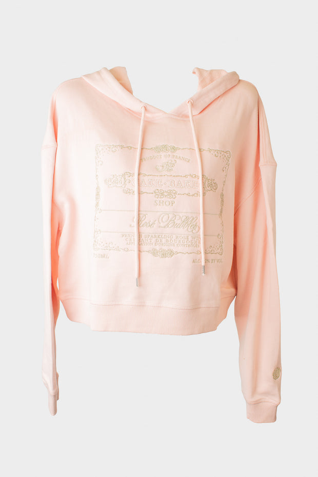 Rosé Bubbles Crop Top
