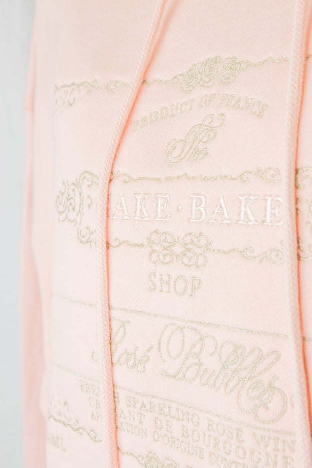 Rosé Bubbles Crop Top