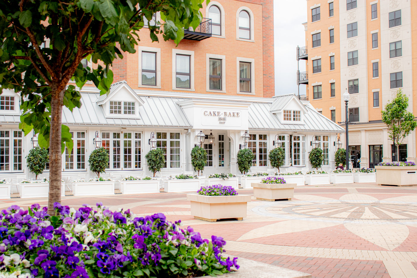 Carmel City Center spring decor 2026