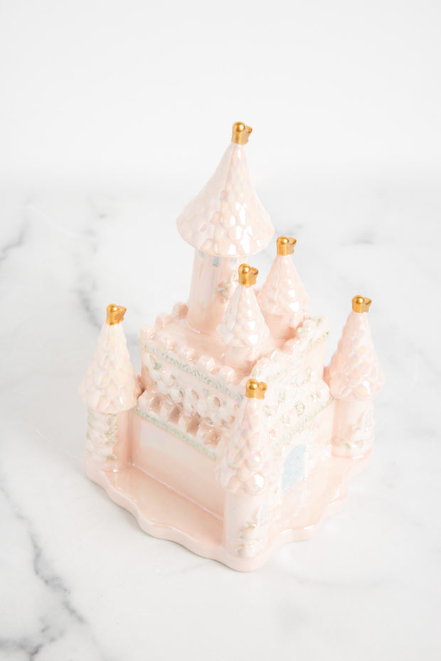 Fairytale Castle Porcelain Cake Topper