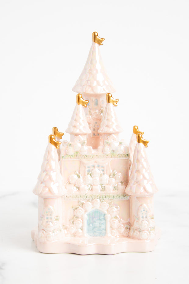 Fairytale Castle Porcelain Cake Topper