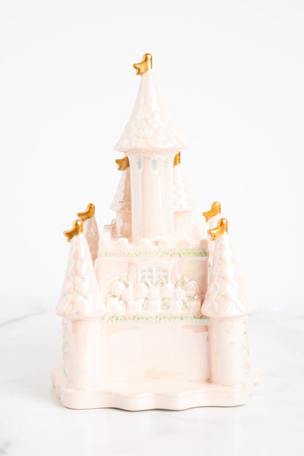 Fairytale Castle Porcelain Cake Topper
