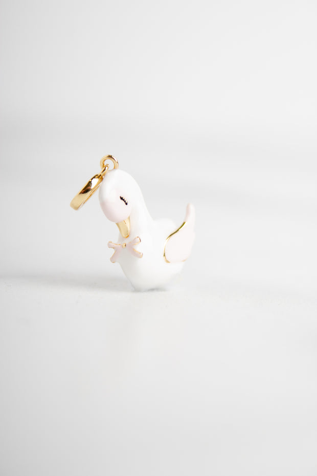 Gwendolyn The Swan Charm