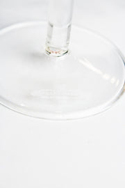 Transparent Rose Wine Glass