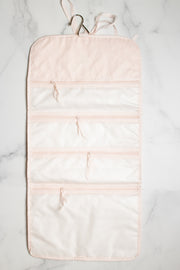 Soft Pink Travel Toiletry Bag