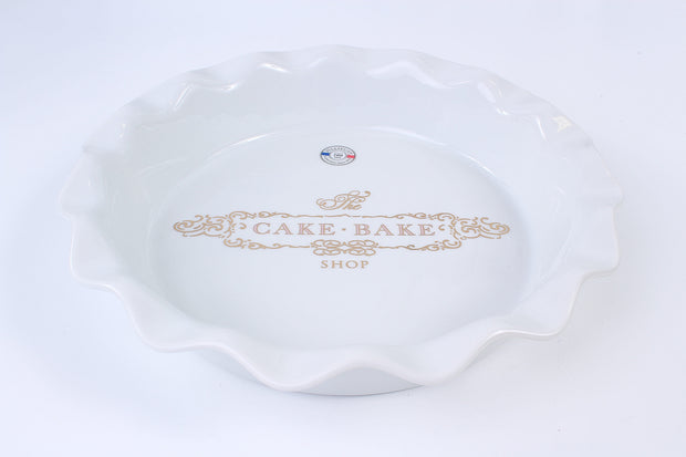 Cake Bake Shop's Custom Pillivuyt French Porcelain Pie Dish