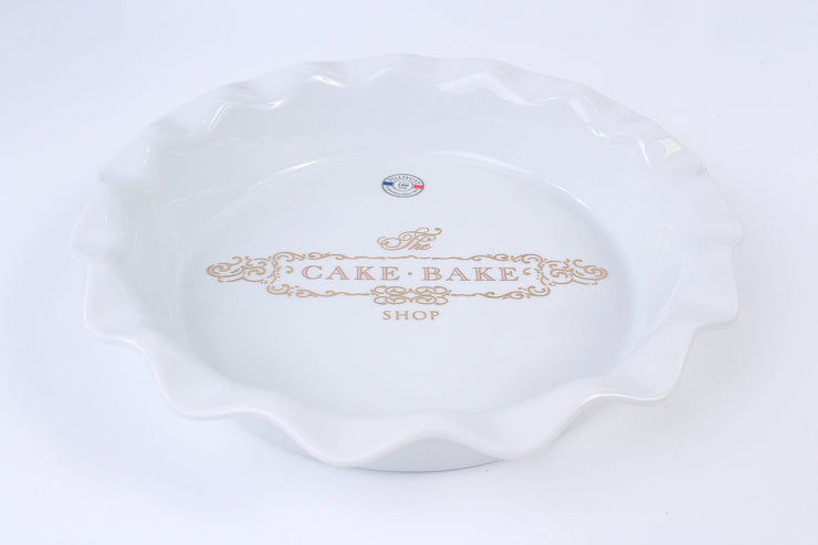 Cake Bake Shop's Custom Pillivuyt French Porcelain Pie Dish