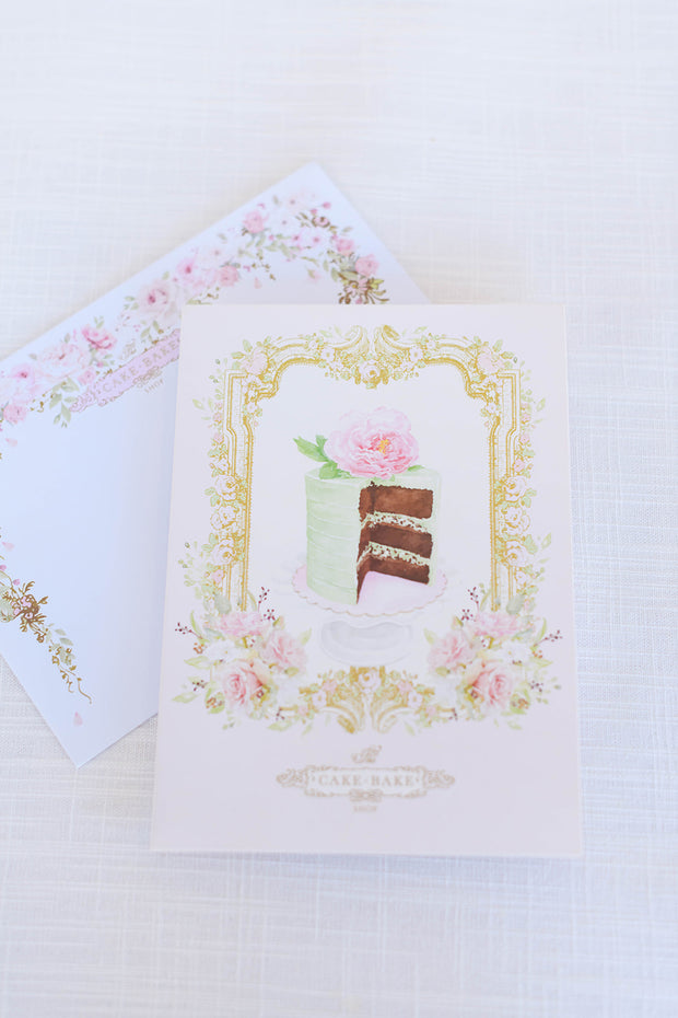 Cake Bake Shop Note Card Set