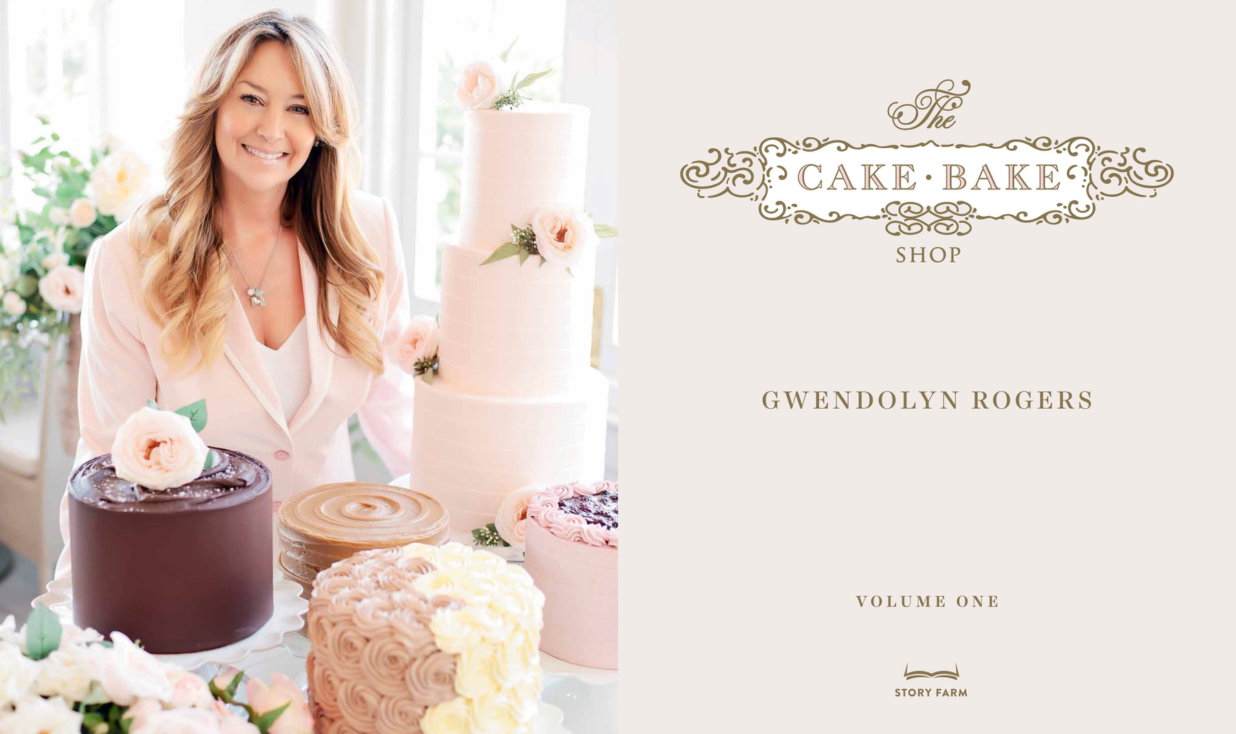 The Cake Bake Shop Cookbook, 'Cakes' by Gwendolyn Rogers Limited Edit
