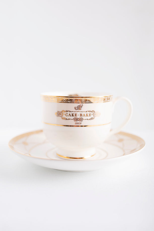 Cake Bake Shop Tea Cup & Saucer Set