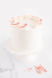 Peppermint Candy Cane Chocolate Cake