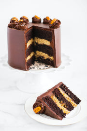 Inside-out German Chocolate Cake