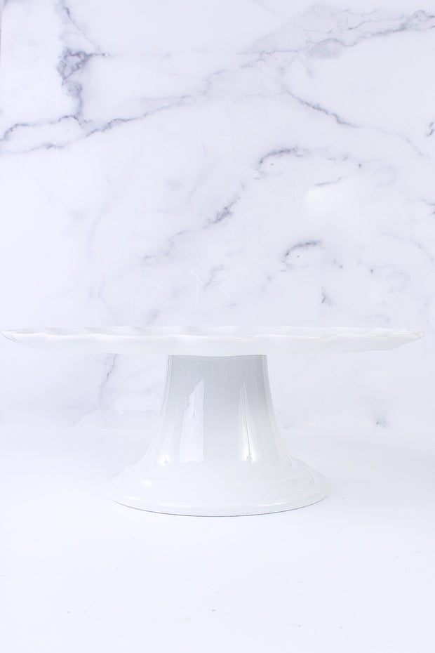 Cake Bake Shop's Custom Pillivuyt French Porcelain Cake Stand