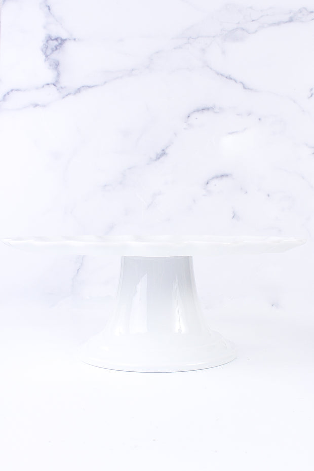 Cake Bake Shop's Custom Pillivuyt French Porcelain Cake Stand