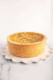 Whole Ham, Rosemary & Goat Cheese Quiche