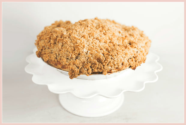 Apple Crumble Pie Kit & Recorded Class – Three Babes Bakeshop