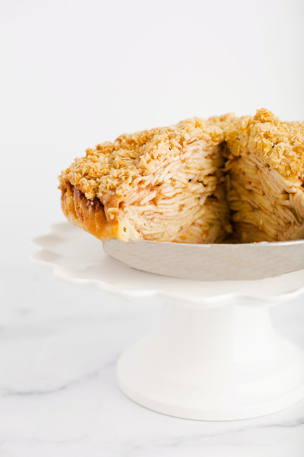 Apple Crumble Pie Kit & Recorded Class – Three Babes Bakeshop