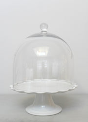 Hand Blown Glass Cake Domes