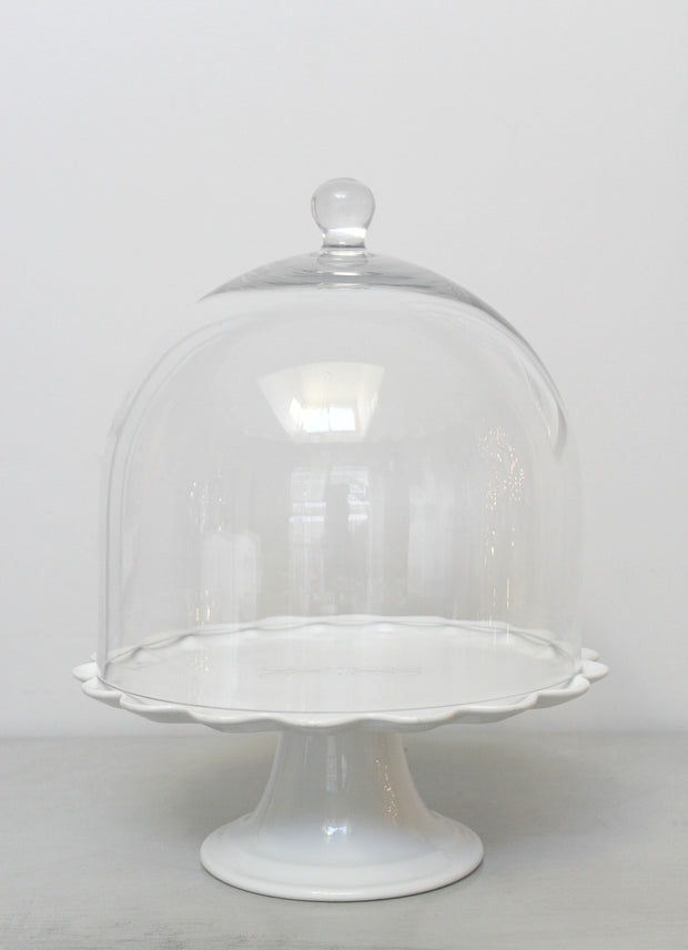 Hand Blown Glass Cake Domes