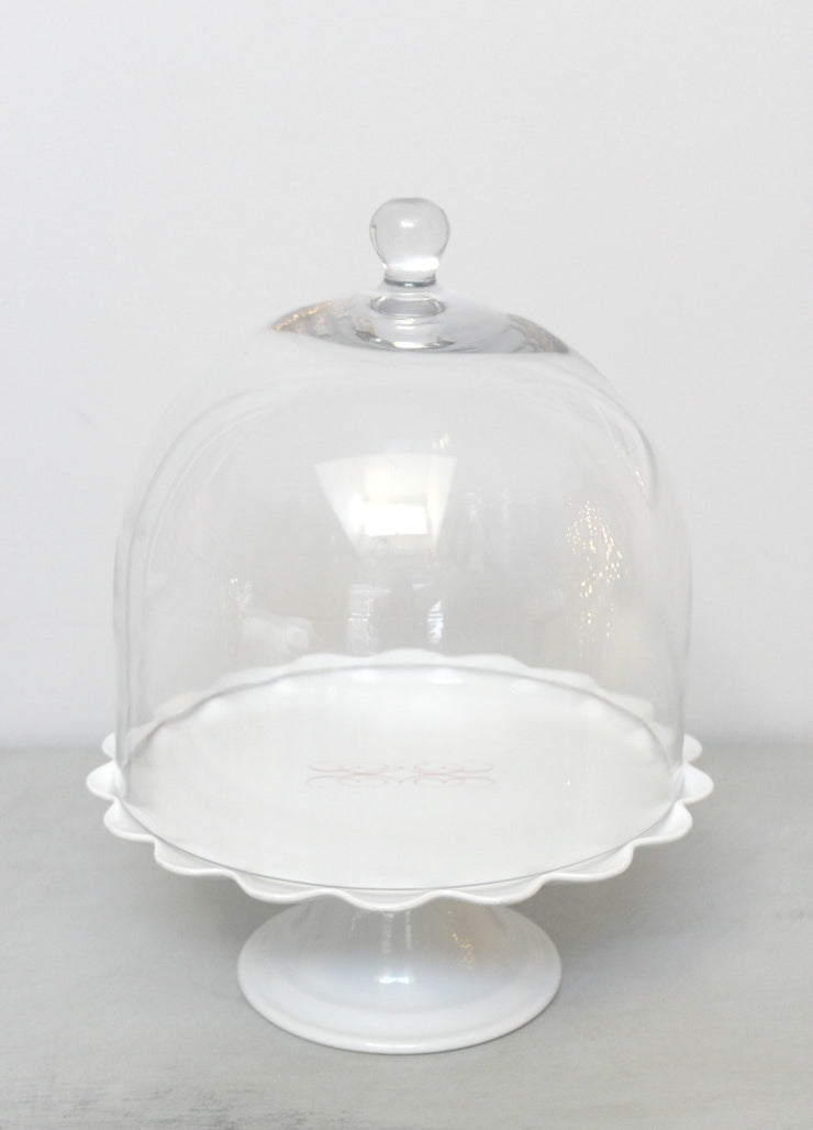 Hand Blown Glass Cake Domes
