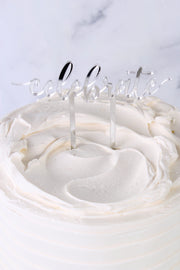 Celebrate Acrylic Cake Topper