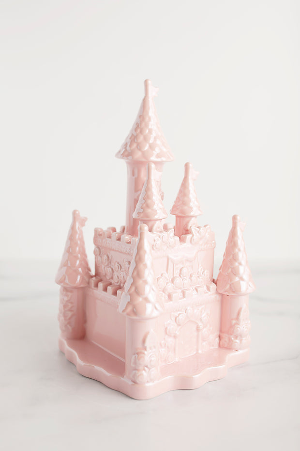 Fairytale Castle Porcelain Cake Topper