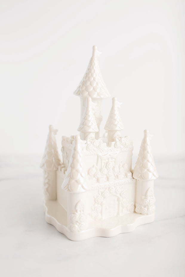 Fairytale Castle Porcelain Cake Topper