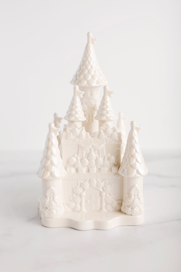 Fairytale Castle Porcelain Cake Topper